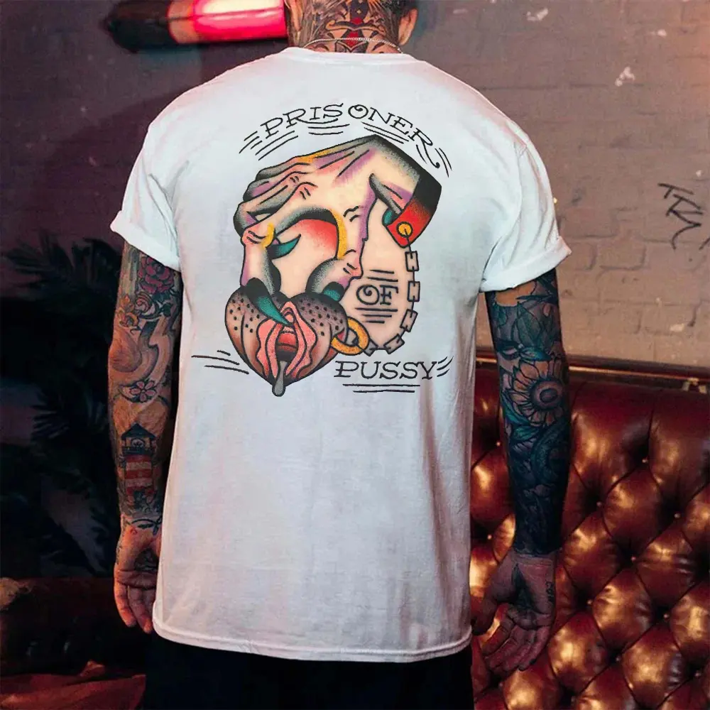 Prisoners Pussy Printed Men's T-shirt