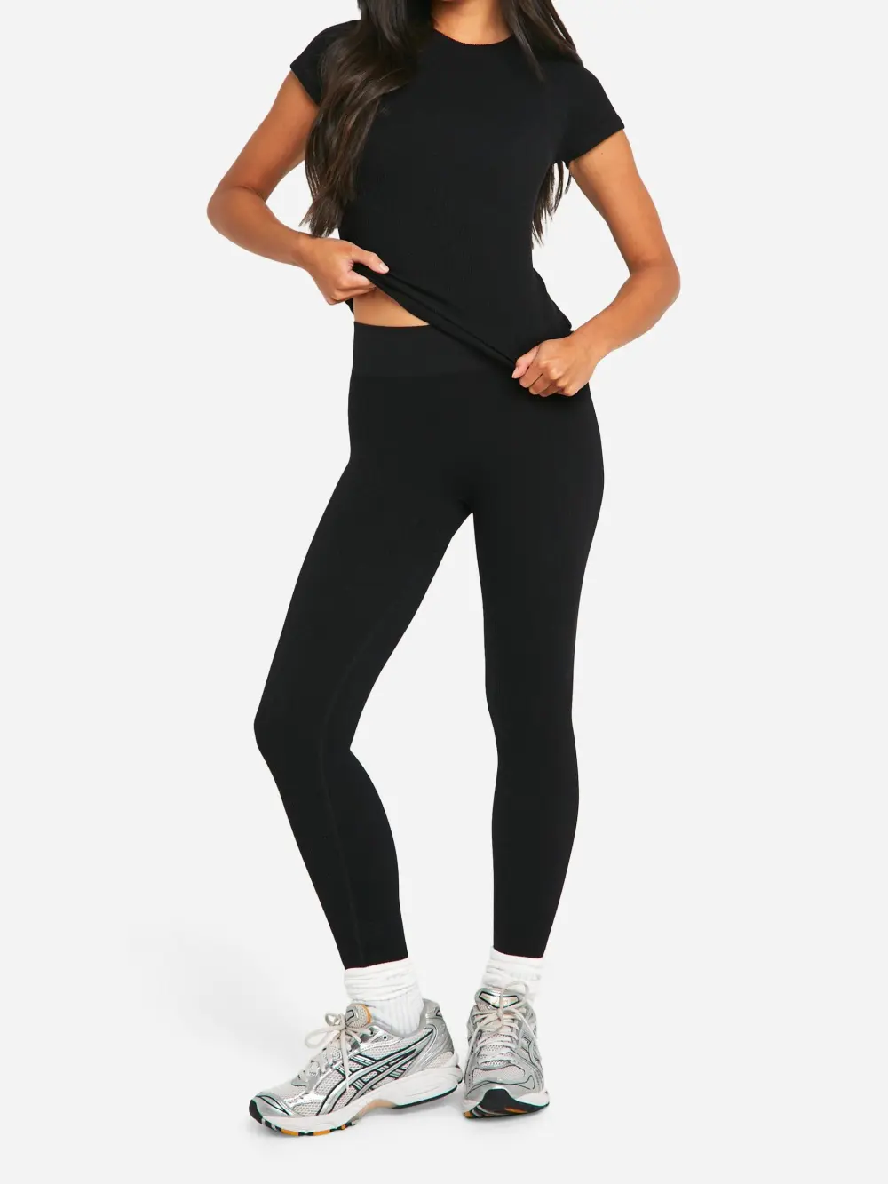 SEAMLESS CONTOUR RIB LEGGING