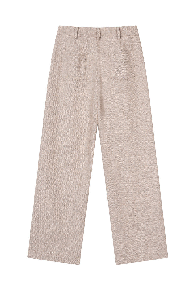 Reign Wool Pants - Oatmeal