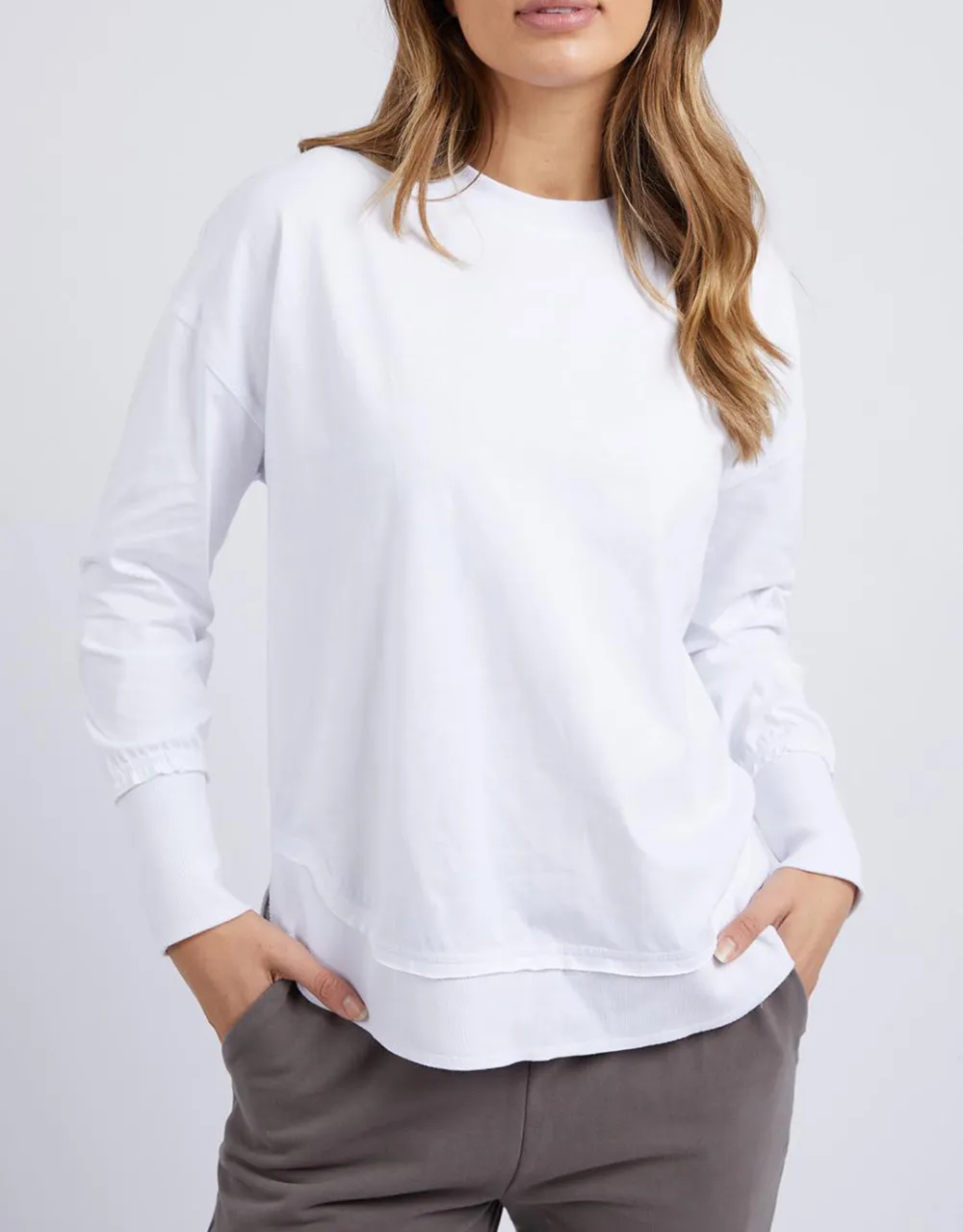 Farrah Long Sleeve - White