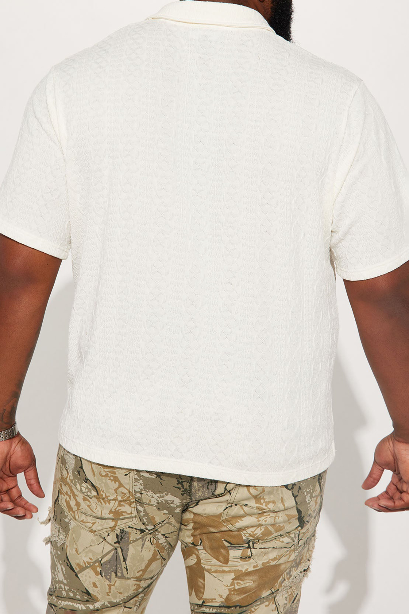 Zig Zag Road Short Sleeve Polo