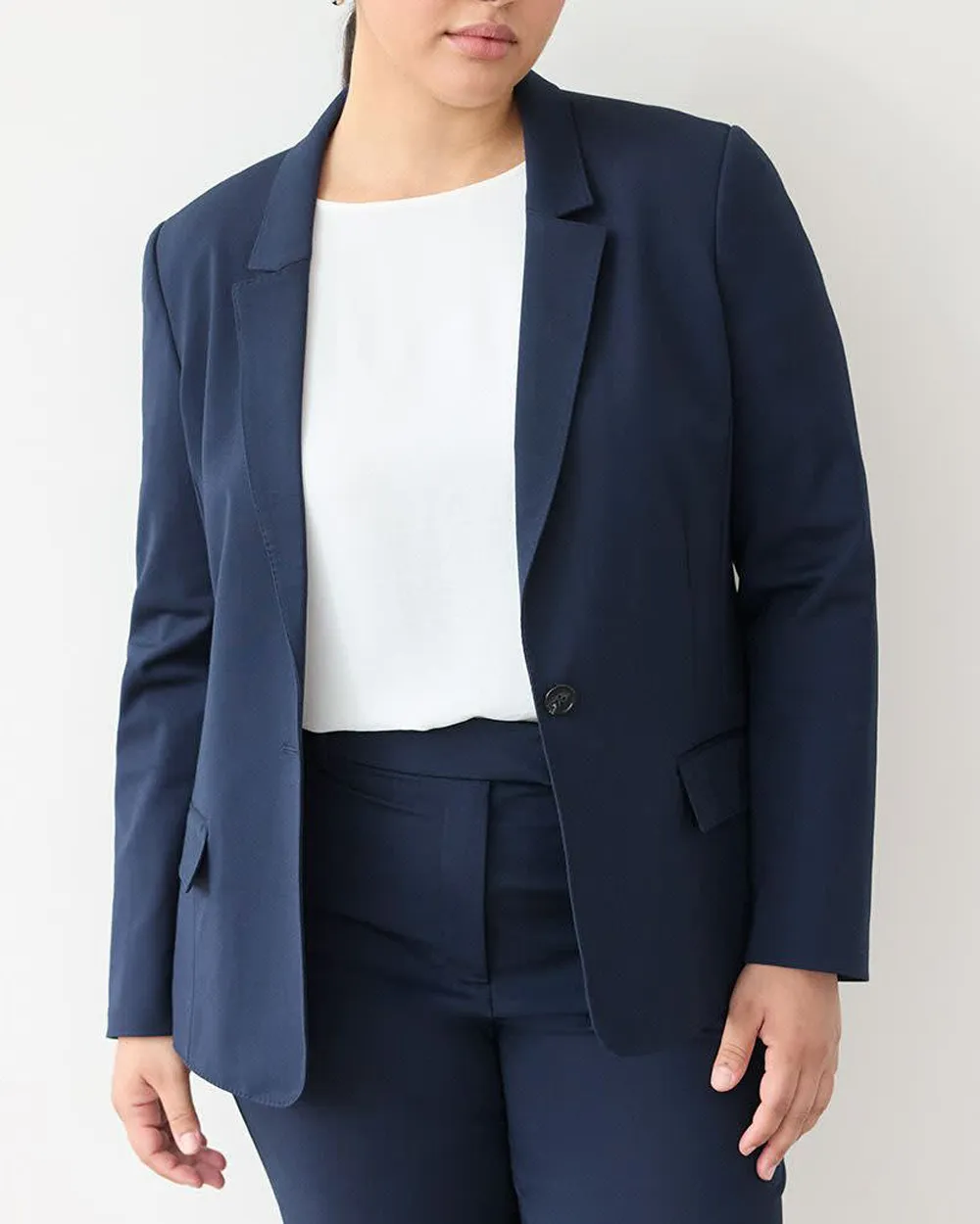 Structured Blazer - The Classic Stretch