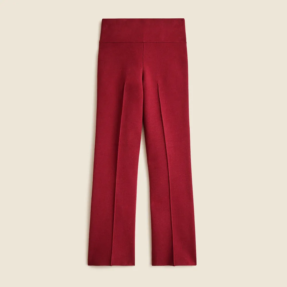 Stratus pant in textured satin