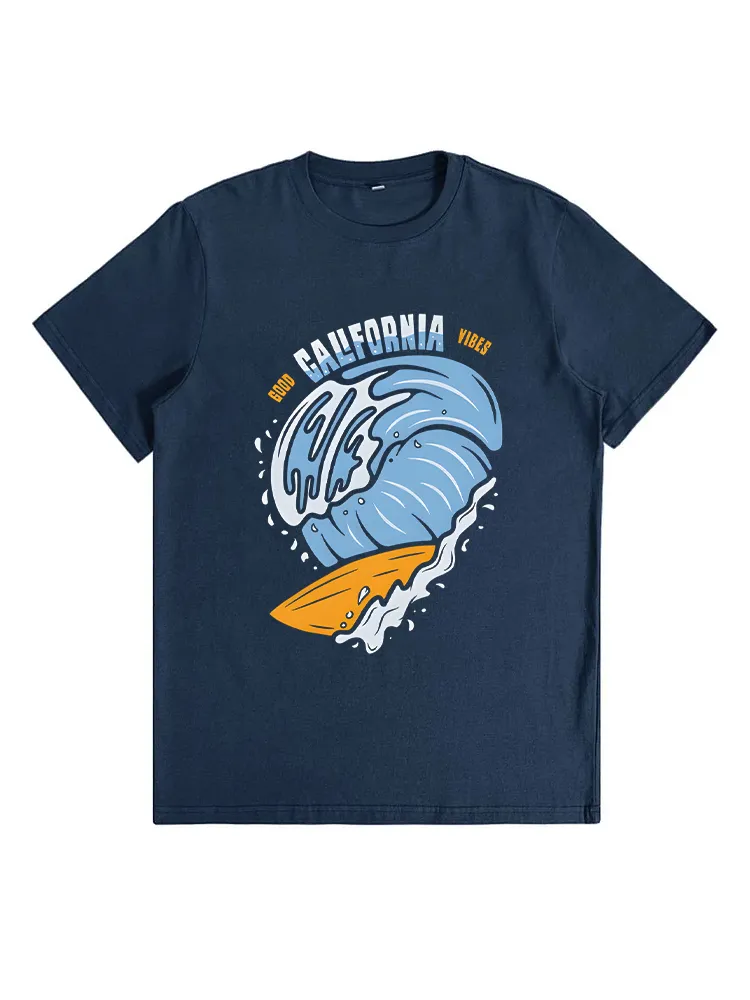 San Diego California Surf Short-Sleeve T-Shirt