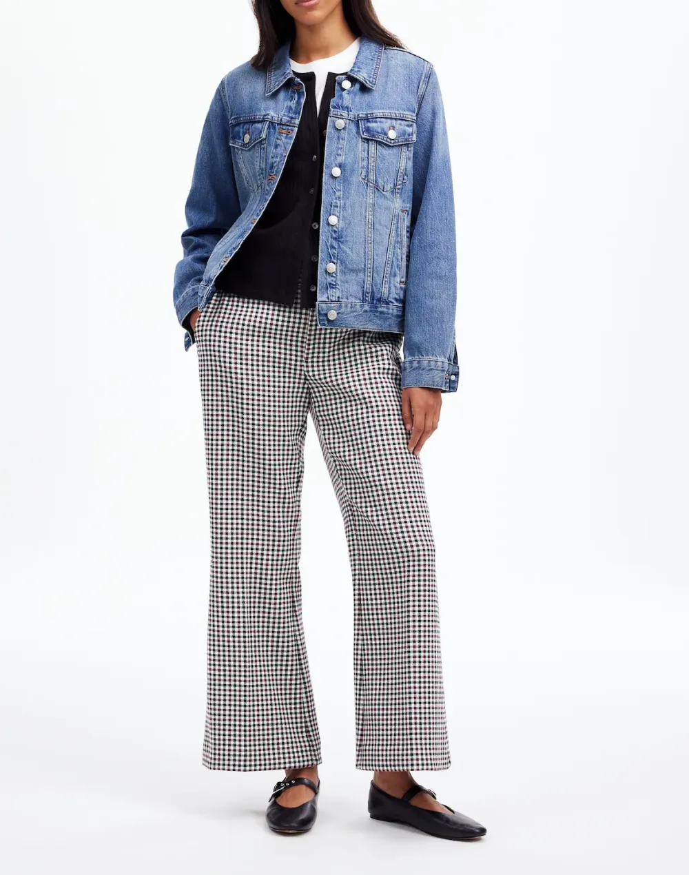 Kick Out Crop Pants in Stretch Twill