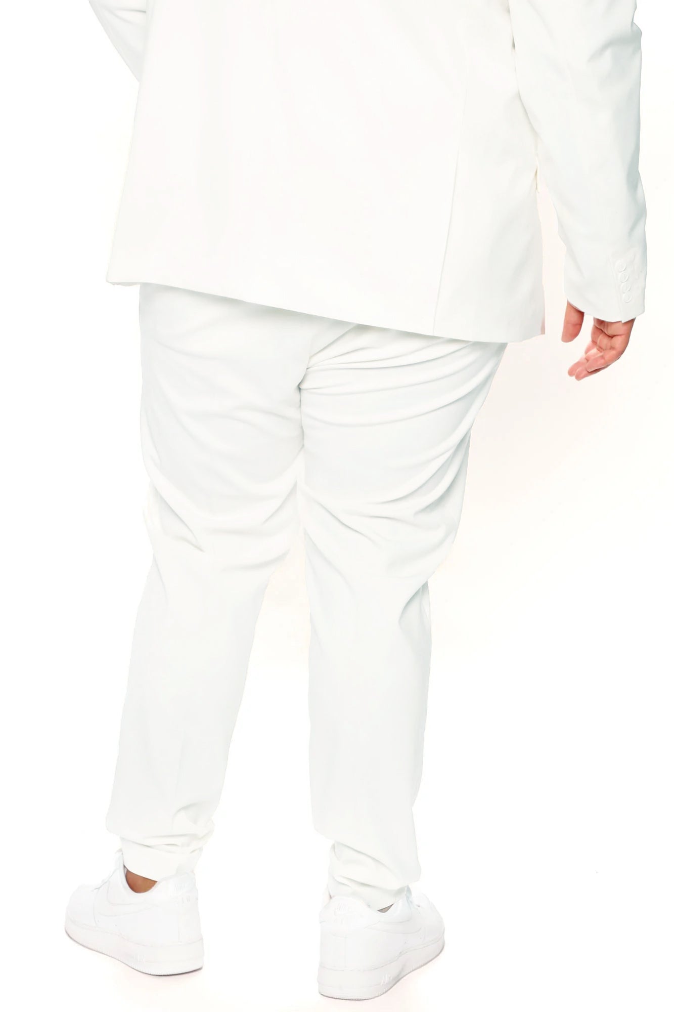 100% Polyester Lining Trouser - Off White