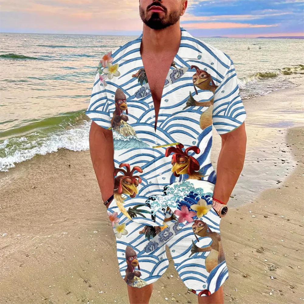 Chicken Joe  Shirt&Short Two-piece set
