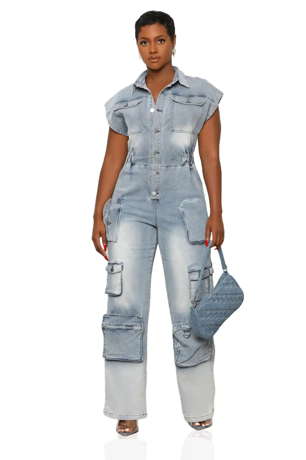 Cargo Utility Jumpsuit