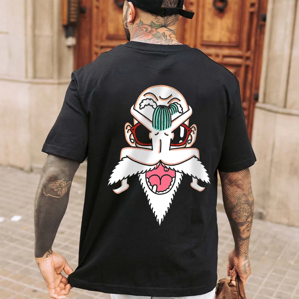 Beard Ride Printed Men's T-shirt