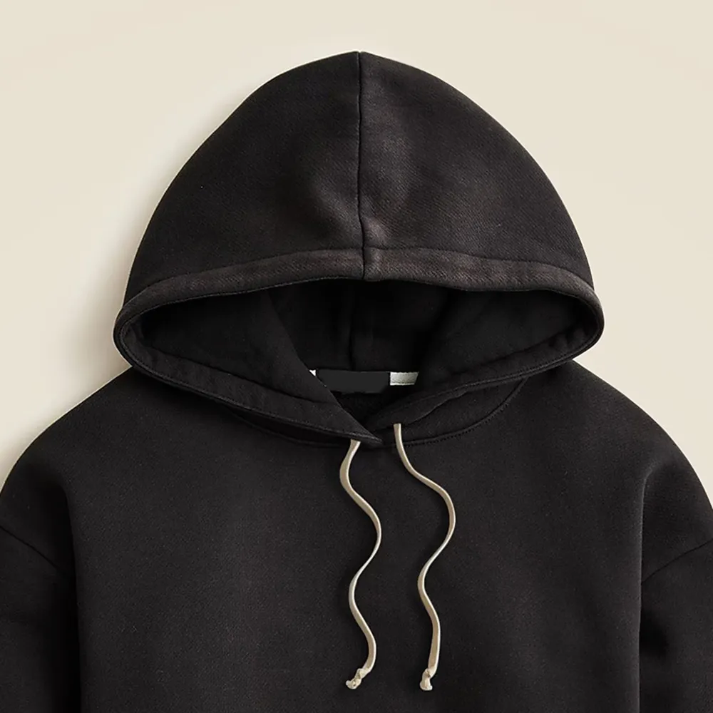 Relaxed heritage fleece hoodie