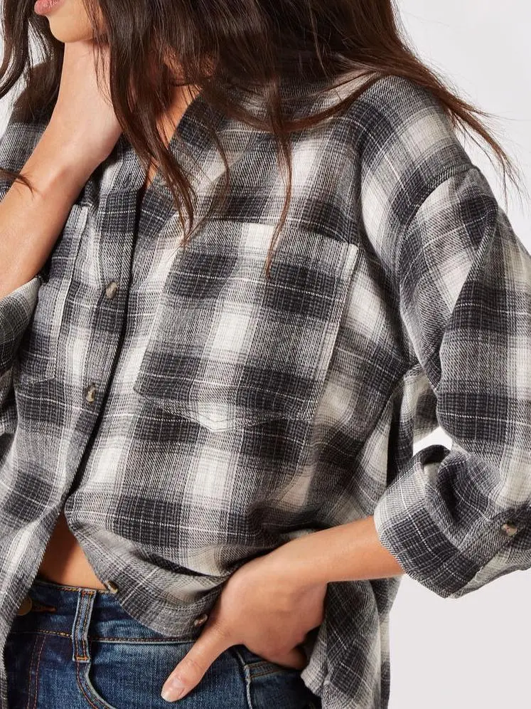 Plaid Oversized Shirt