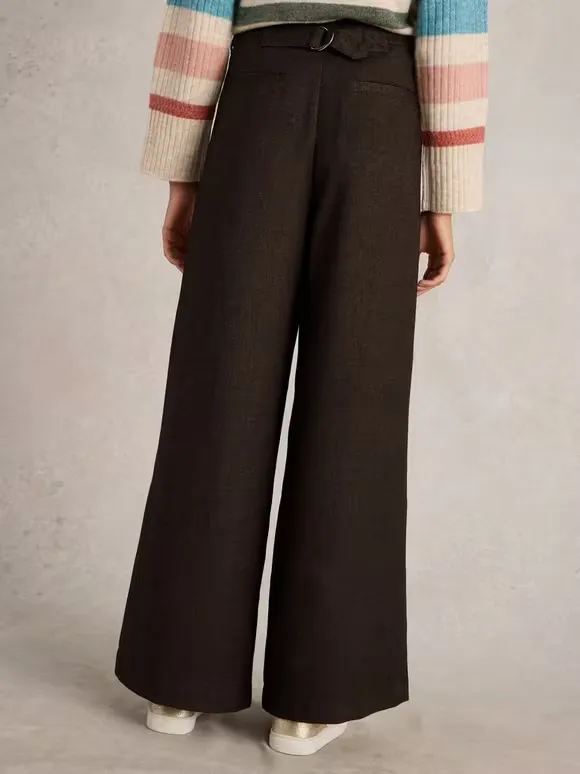 Sasha Tweedy Wide Leg Trouser