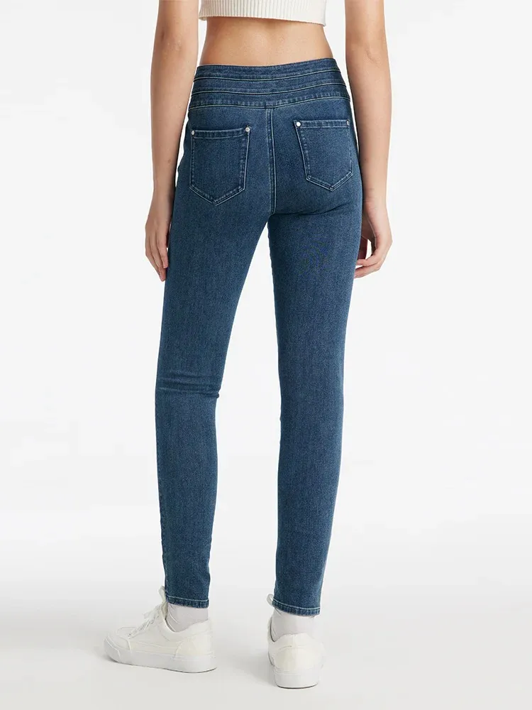 Denim Sheath High-Waisted Women Jeans