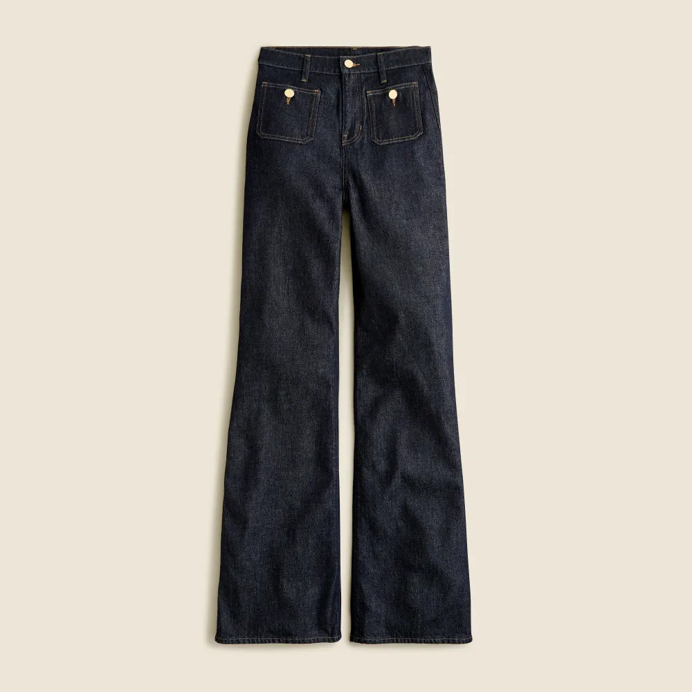 Sailor denim trouser in Rinse wash