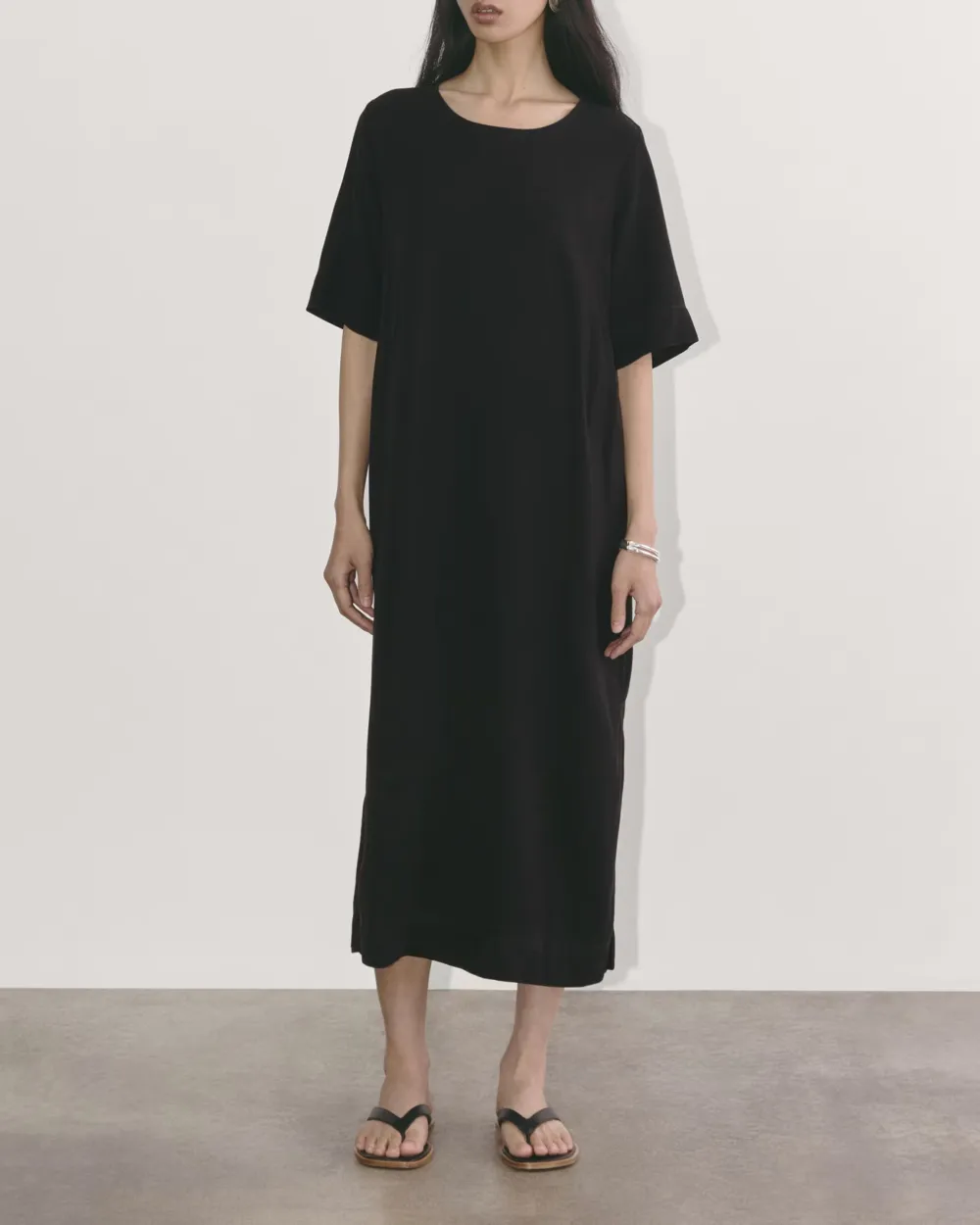 The Relaxed T-Shirt Dress in Buttersoft