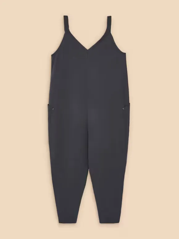 V Neck Selina Jersey Jumpsuit