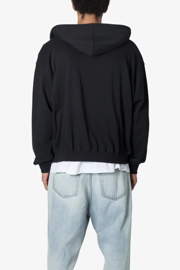 BASIC ZIP UP HOODIE