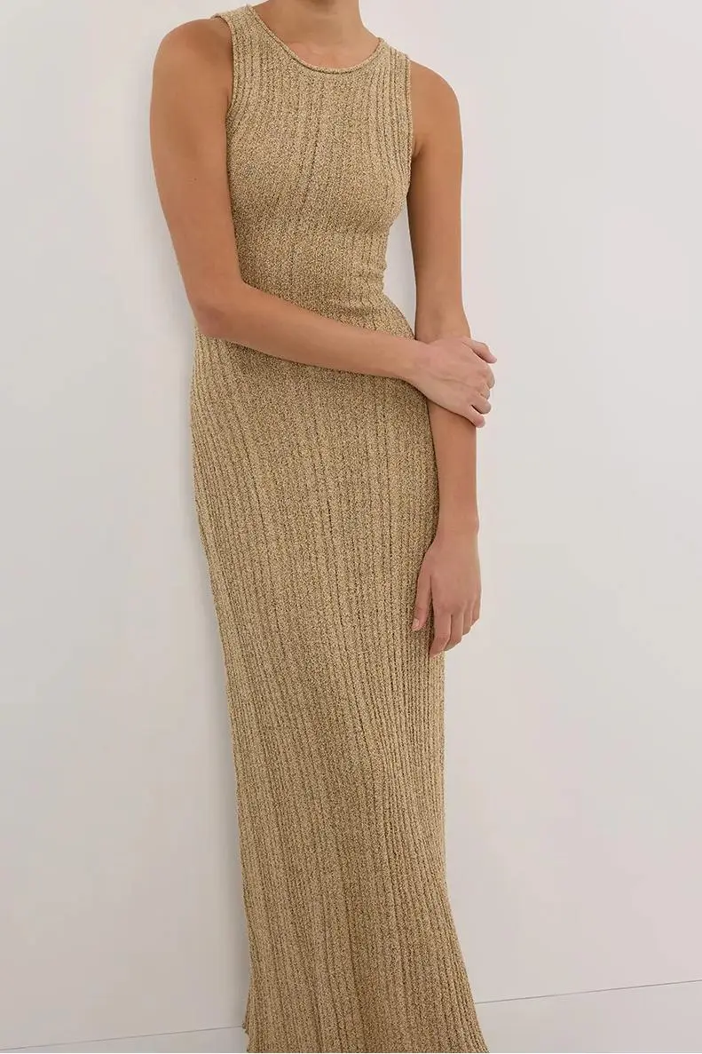 GIANNA DUNE KNIT MAXI DRESS