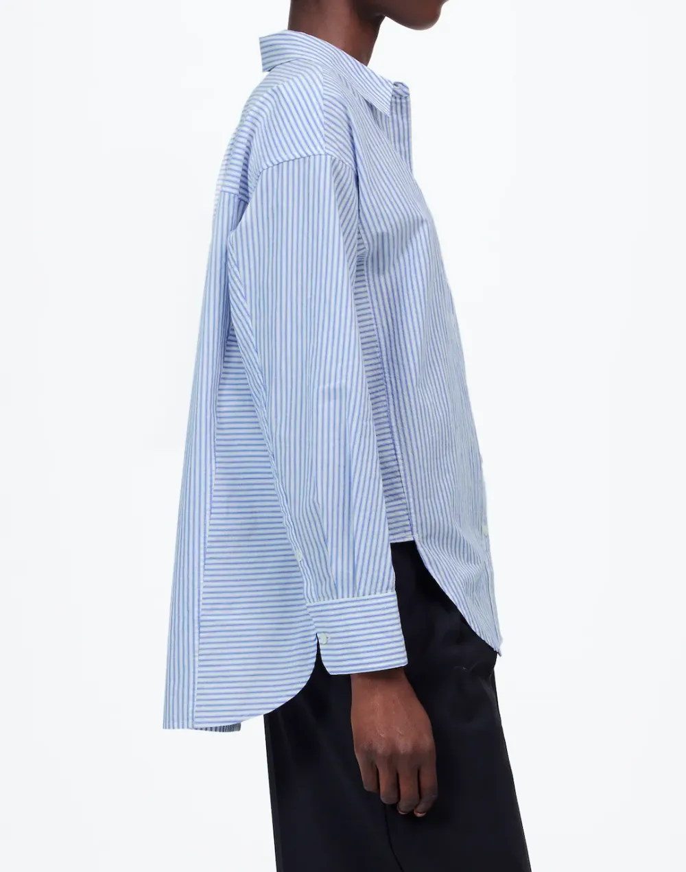 Poplin Side-Panel Shirt