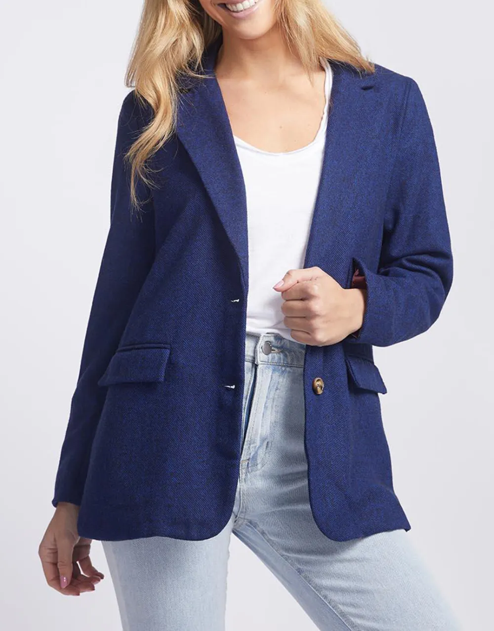 Ingrid Blazer - Navy