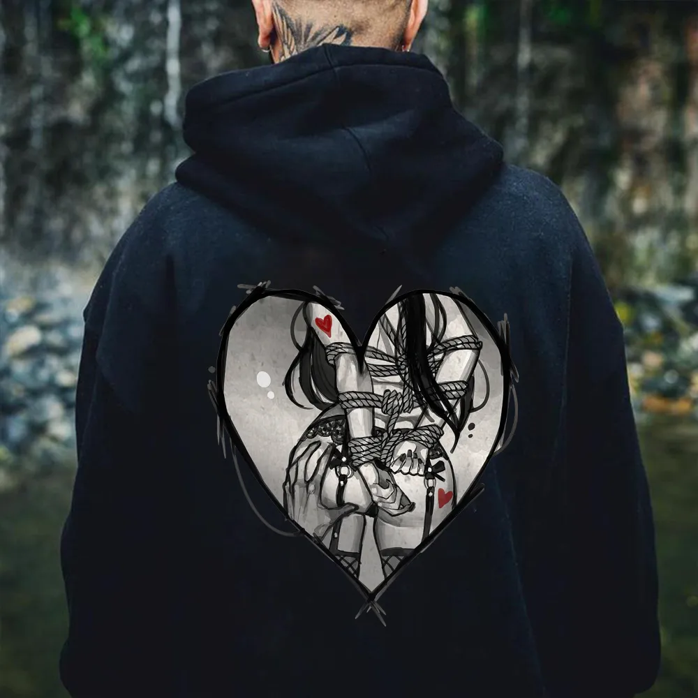 Bundle Game Print Men's Hoodie
