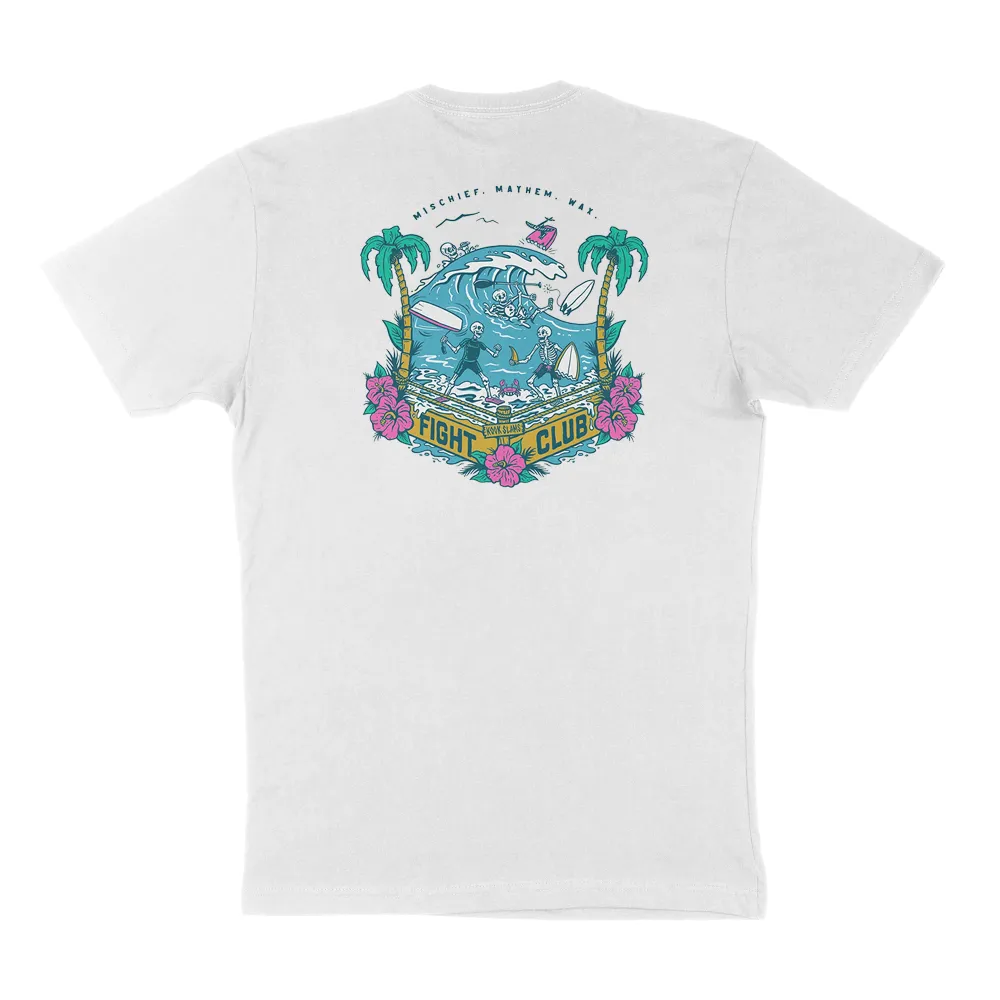 Kooks Fight Club T-Shirt: Pure Cotton Round-Neck Printed T-Shirt