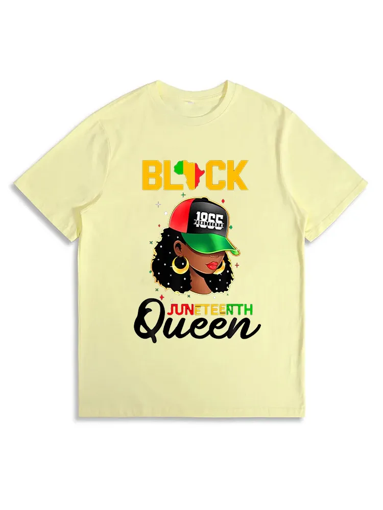 Juneteenth Black Queen T-Shirt