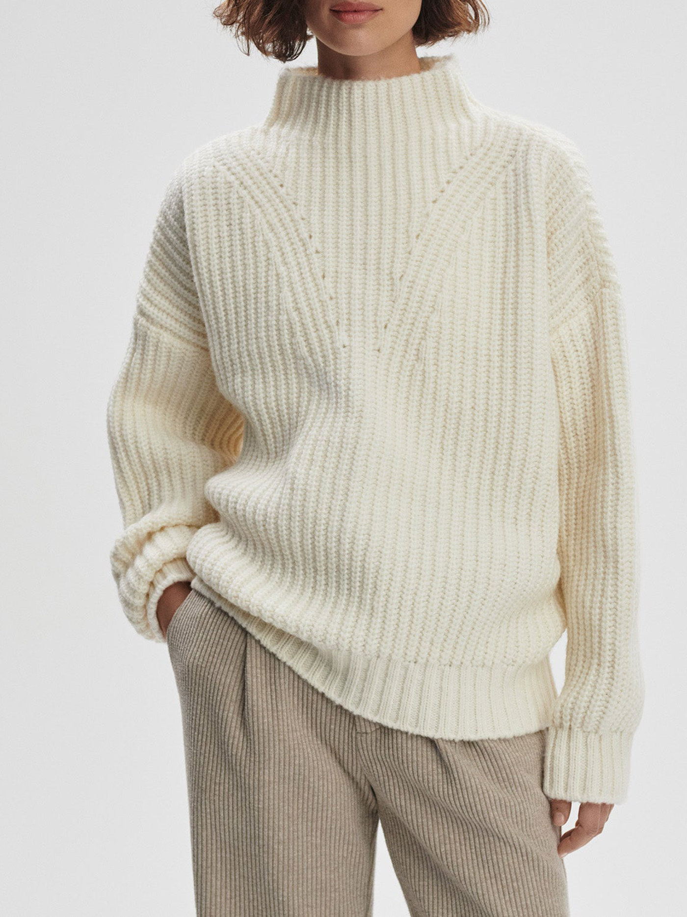 Blossom Mock Neck Sweater