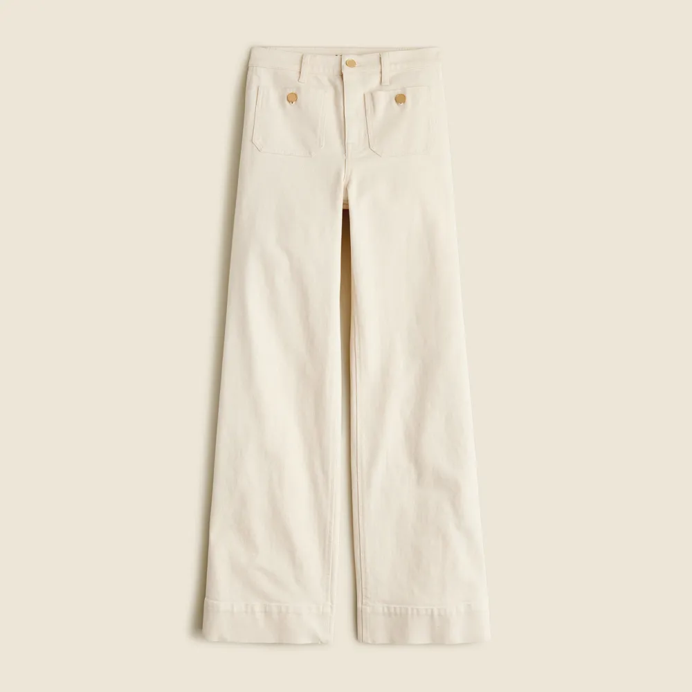 Sailor denim trouser in Rinse wash