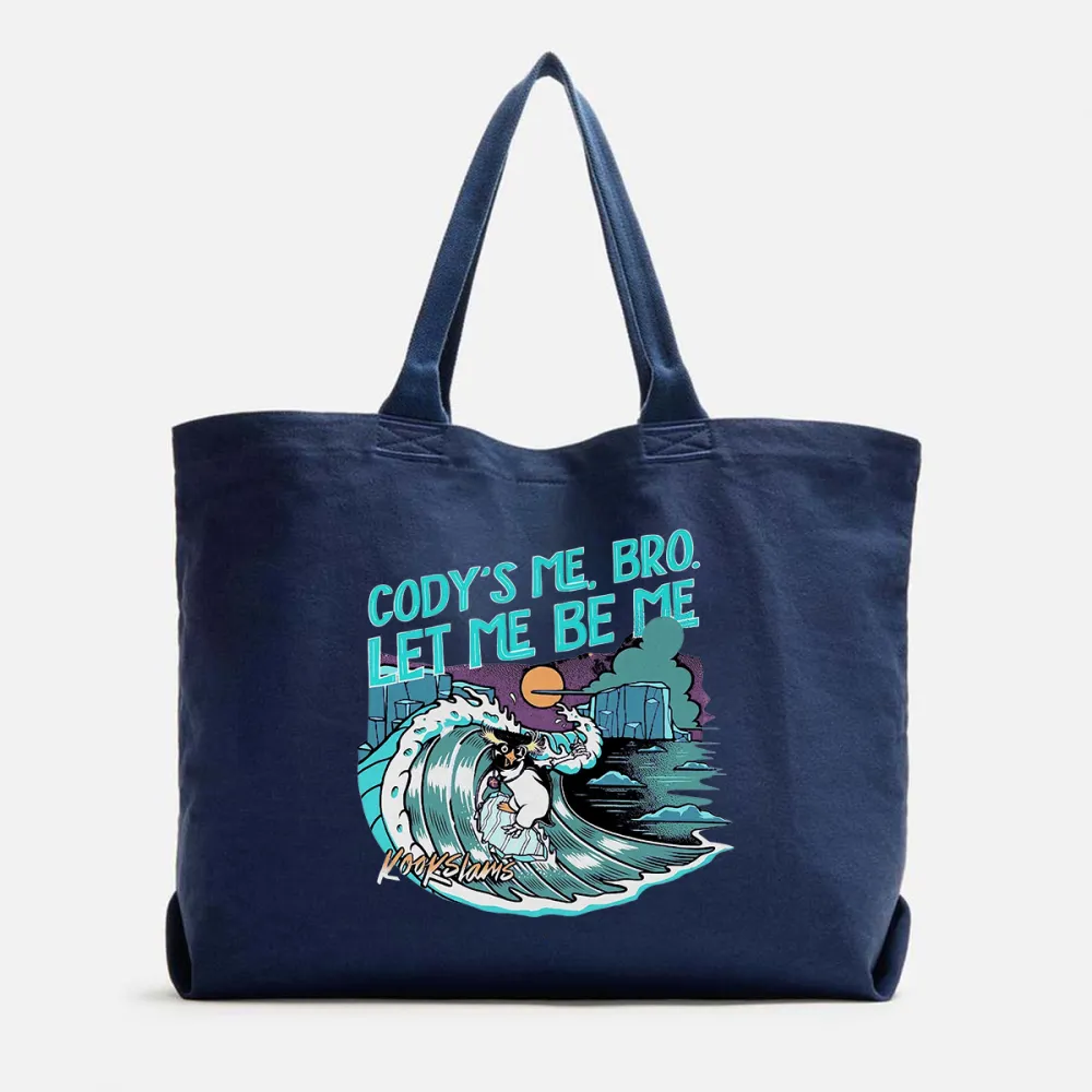 Cody'S Me, Bro. Let Me Be Me Printed Canvas Bag