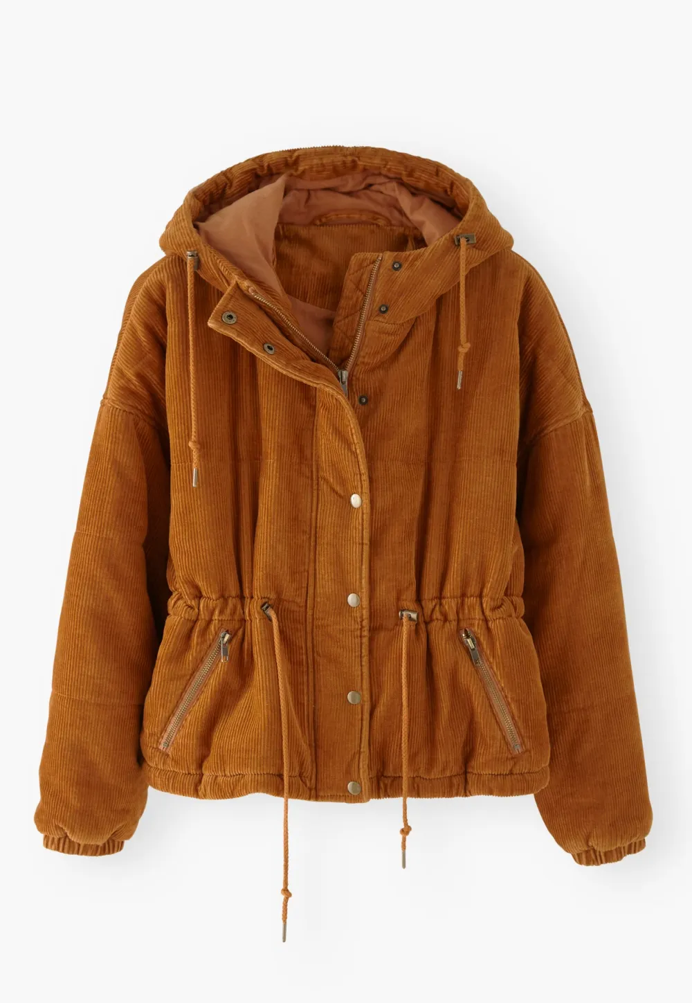 Cord puffer coat
Hemp organic cotton & yak cord