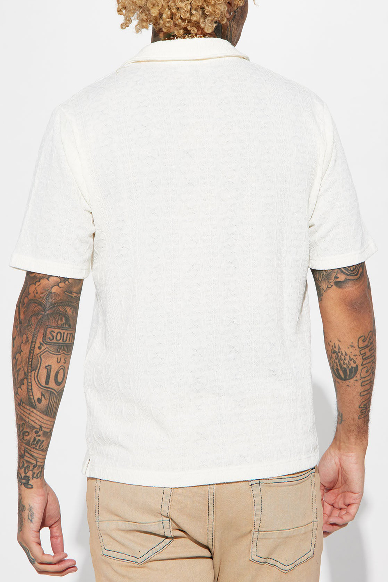 Zig Zag Road Short Sleeve Polo