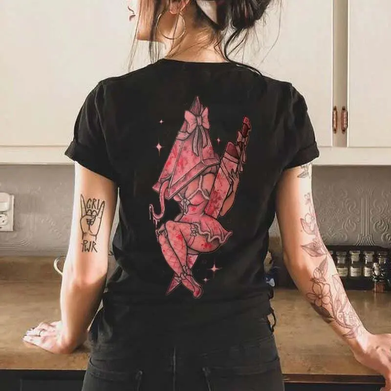 Terror Girl Printed Women's T-shirt